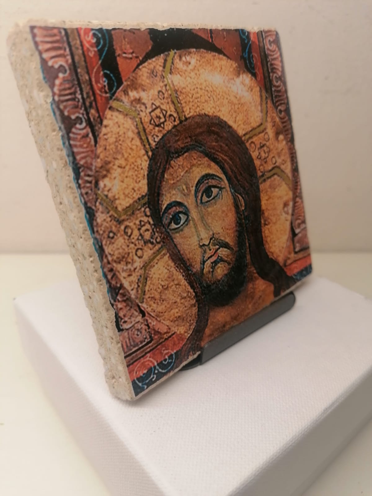 Reproduction of fresco in Giotto Nativity pictography