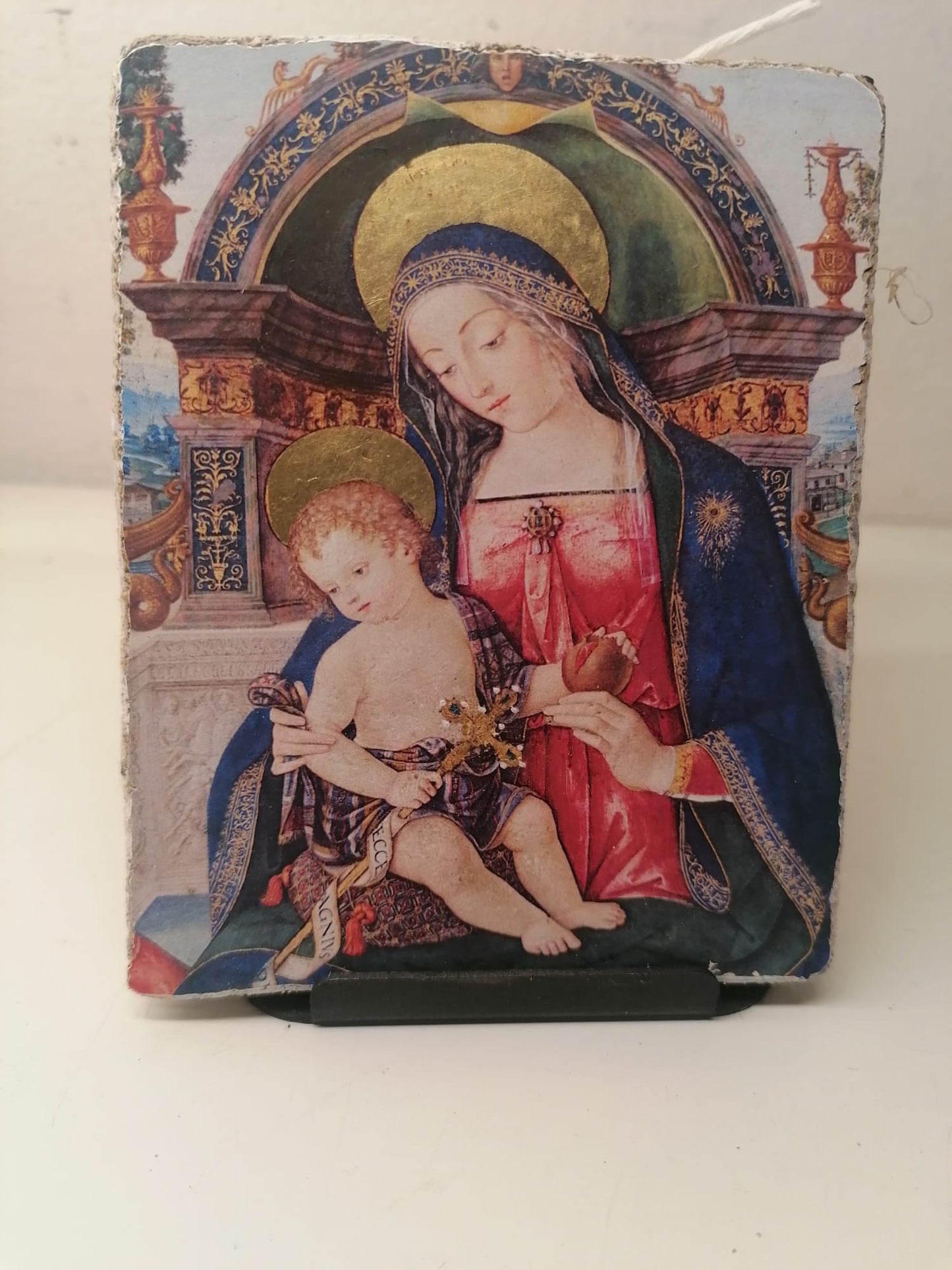 Riproduzione su affresco in pictografia Pinturicchio Pala di S.Maria dei fossi