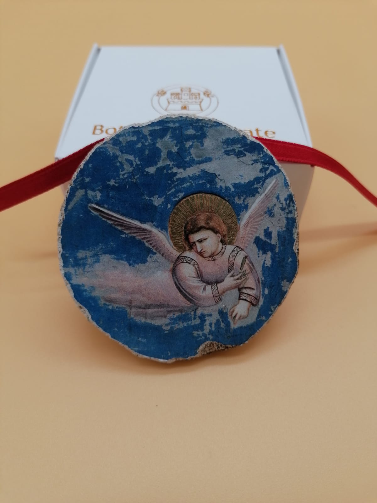 Tondino in Affresco in pictografia diam cm 7