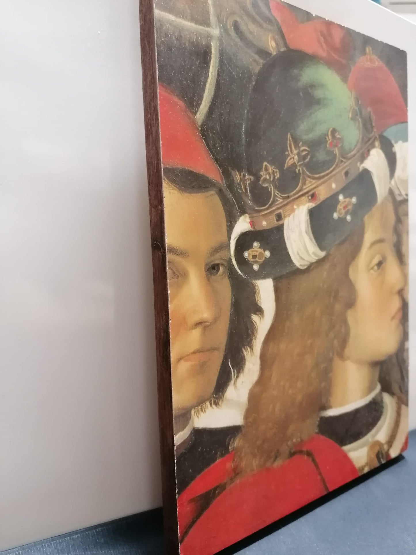 Riproduzione su legno in pictografia Perugino cm 20x28