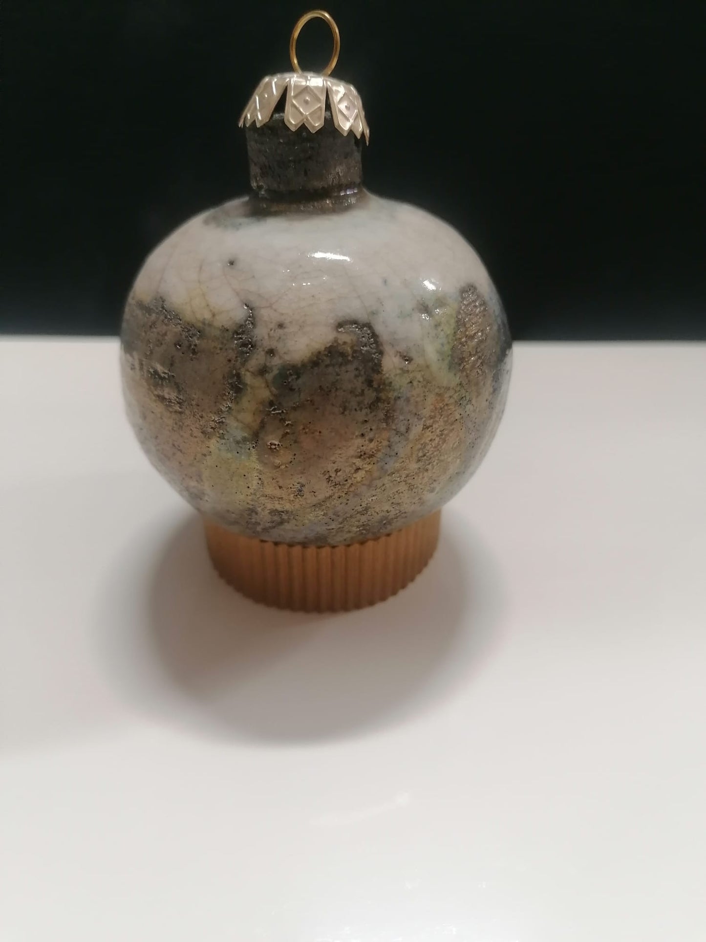 Pallina di Natale Raku