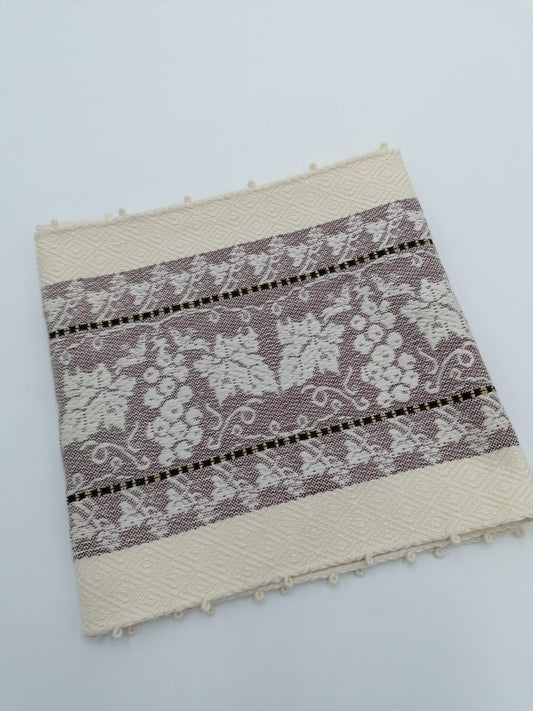 Centerpiece in handmade cotton art fabric