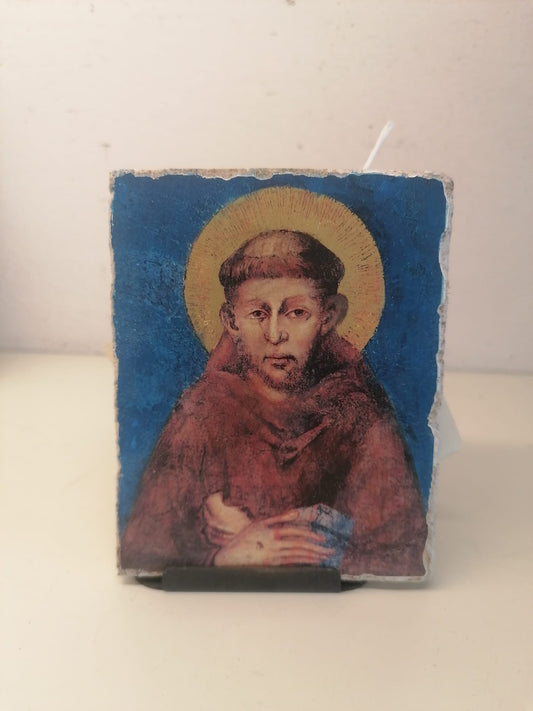 Riproduzione Affresco in pictografia San Francesco Cimabue