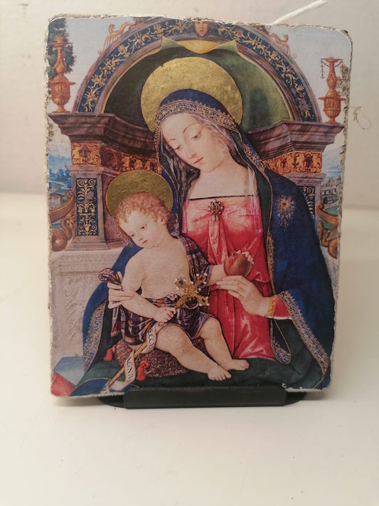 Riproduzione su affresco in pictografia  Pinturicchio Pala di S.Maria dei fossi
