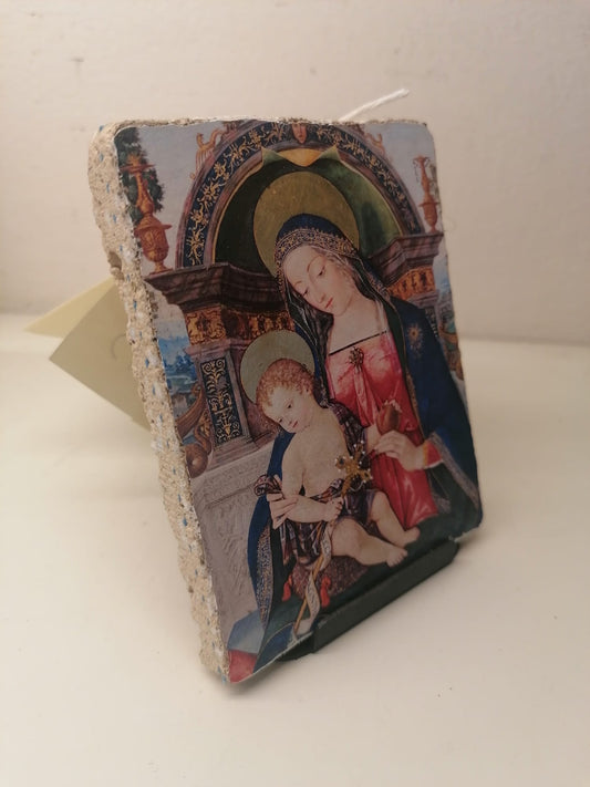 Riproduzione su affresco in pictografia  Pinturicchio Pala di S.Maria dei fossi