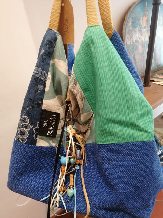 Rukama Design zip artisan bag