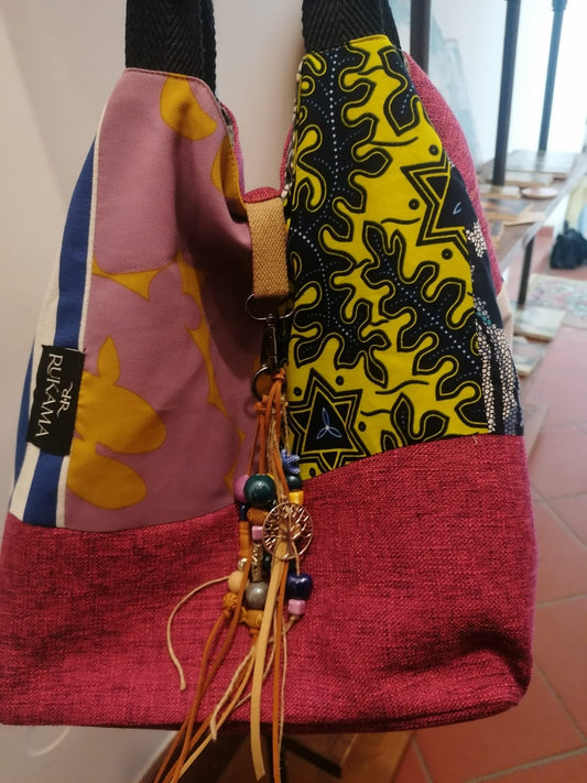 Rukama Design zip artisan bag