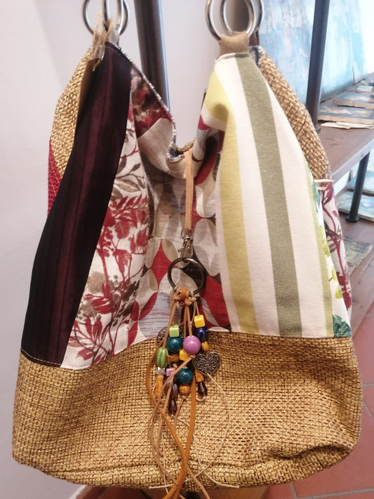 Rukama Design zip artisan bag