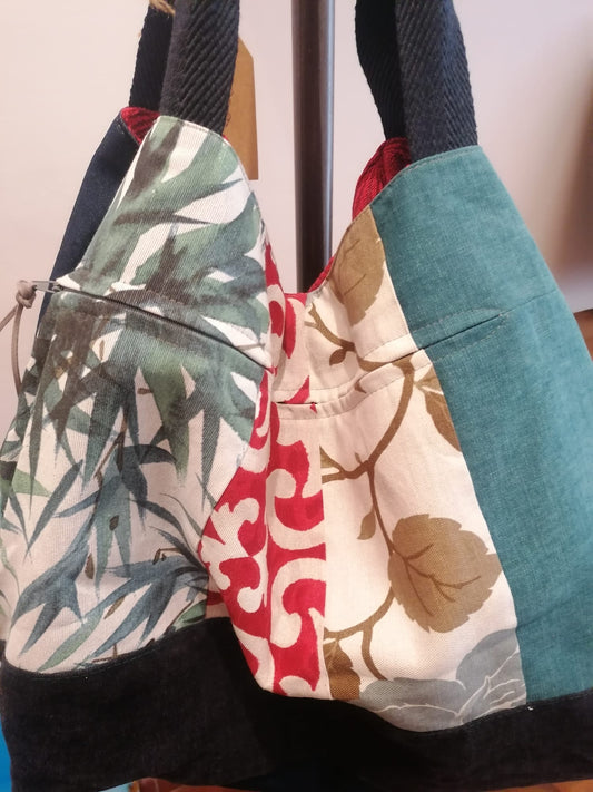 Rukama Design zip artisan bag