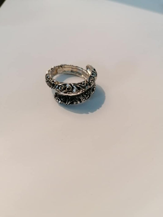 Babline engraved 925 silver ring