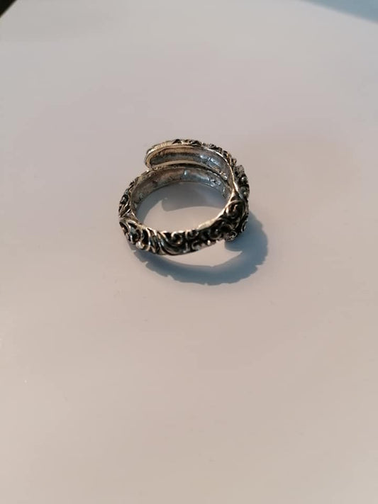 Babline engraved 925 silver ring