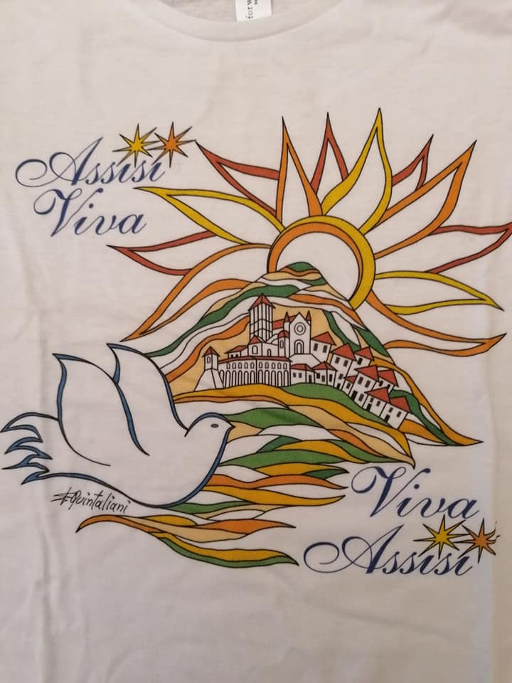 T-shirt Assisi Viva, Viva Assisi